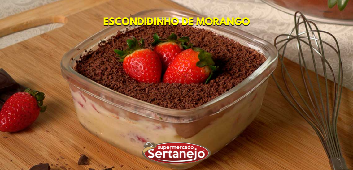 Escondidinho de Morango