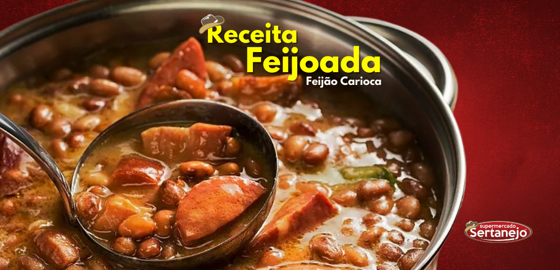 Feijoada com feijão carioca