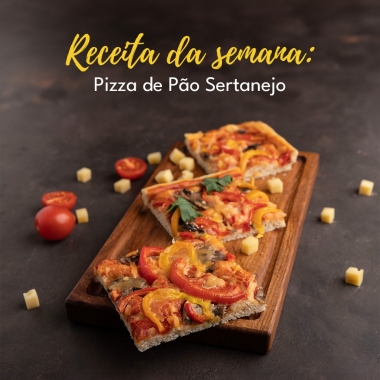 Pizza de Pão de Forma Sertanejo